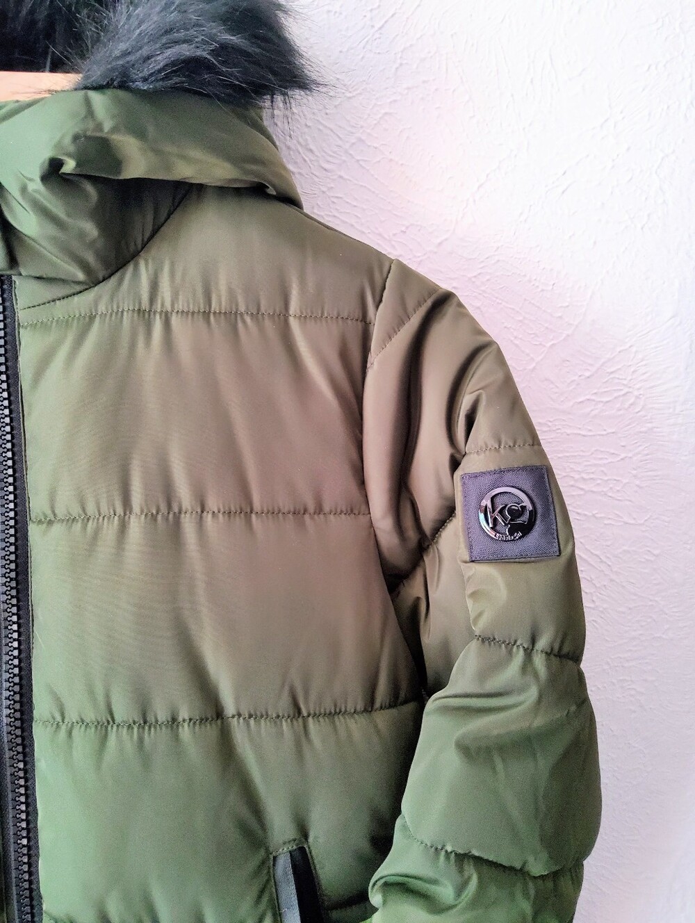 KENSIE GIRL Quilted Winter Puffer Coat Sz. 14 - Picture 6 of 8